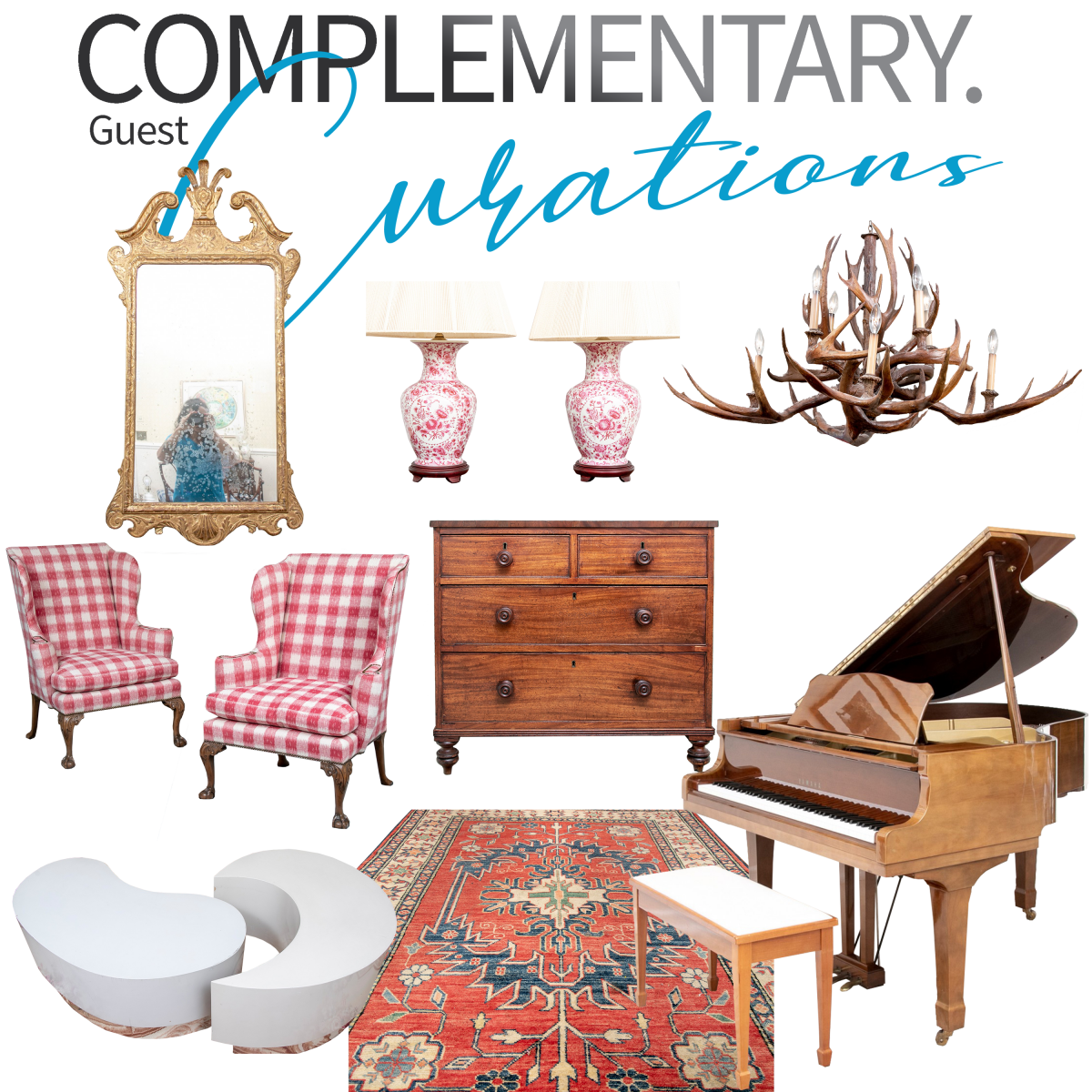 Antique and vintage pieces which will look great in your new modern living room 
